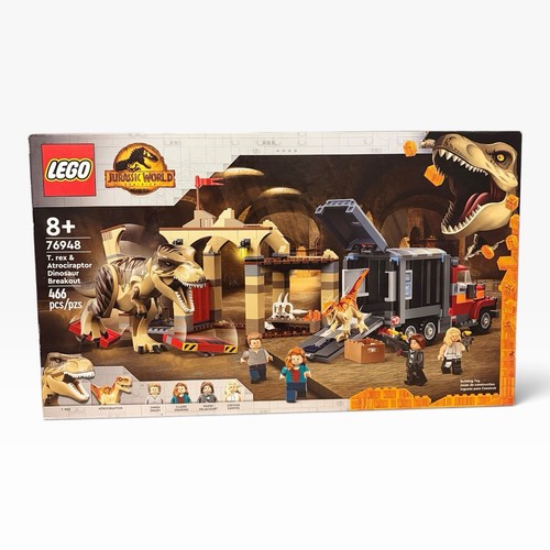 LEGO Jurassic World T Rex & Atrociraptor Breakout 76948 New Sealed 🦖 | eBay