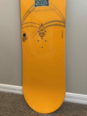 Craig Kelly Designed Burton SUPERMODEL 159cm Snowboard Rare