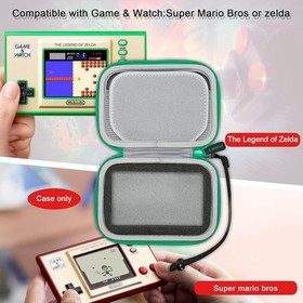 Carrying Case for Nintendo Game Watch Super Mario Bros The Legend of Zelda
