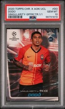 2020-21 Topps Chrome X Steve Aoki UEFA Champions League Neon Future Soccer Cards Checklist 25