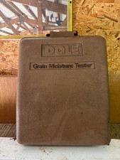 Vintage -Dole 300 Moisture Tester w/ Case & Instructions - Complete - Grain