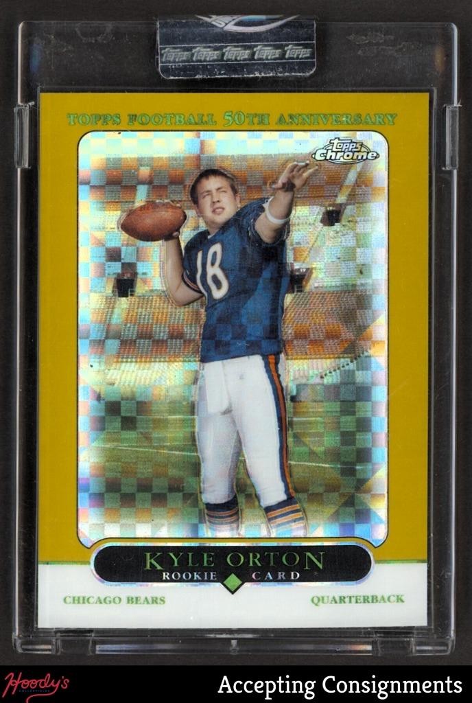 Kyle Orton Topps Chrome #187 Gold Xfractor