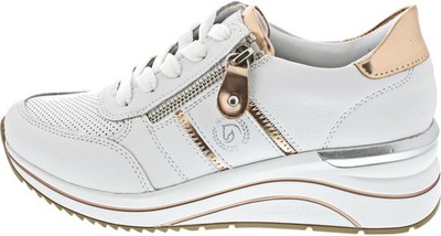 Remonte Damen Schnürhalbschuh weiss