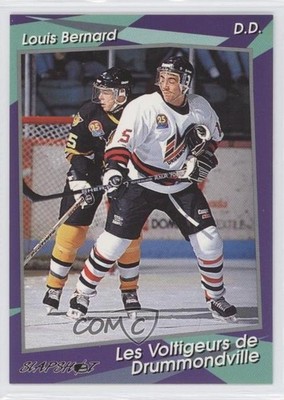 1993-94 Slapshot Drummondville Voltigeurs Louis Bernard #11 9jq