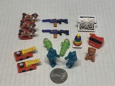 WORLDS SMALLEST MICRO TOY BOX SERIES 1, TOYS X15, LITTLE PEOPLE FIRE TRUCK,ECT