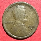1913S US LINCOLN Cent! "San Francisco" Mint! Lower Mintage! Good! Old US Coin