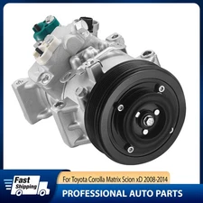 AC Compressor w/ 6-Groove for Toyota Corolla 11-13 Matrix 13 L4 1.8L 8831002710