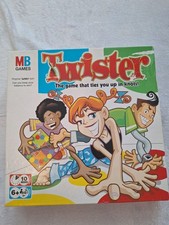 MB Games Twister Board Game Complete Set w/ Spinner 2+ Players 6+ (2004)