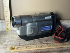 Vintage JVC GR-SXM330 Camcorder VHS-C Compact Video Bundle Tested