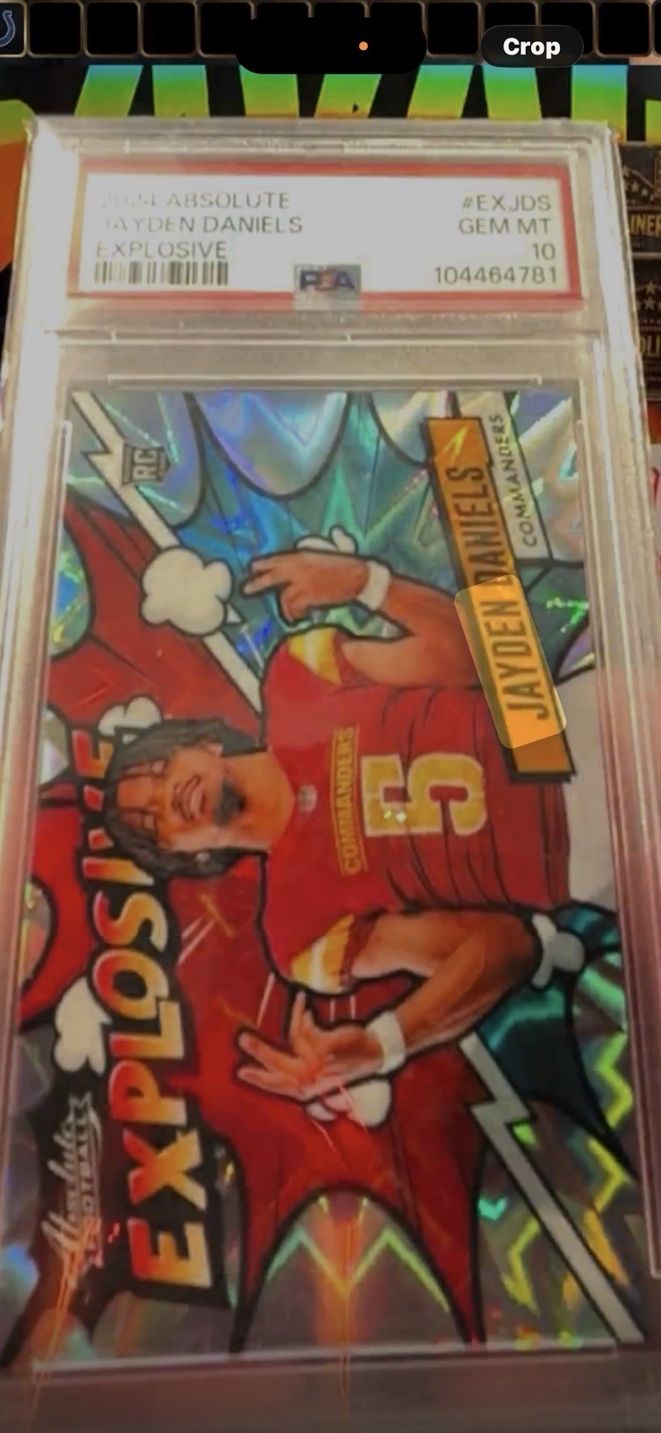 Jayden Daniels Panini Absolute Explosive #EXJDS Base