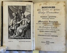 DIALOGHI NEL REGNO DEI MORTI THJULEN CARLO V MONTEZUMA CRISTOFORO COLOMBO CORTEZ