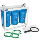 AQUAFILTER HHBB10B Big Blue BB Stage Whole House Water Filter System 10" x 4.5"