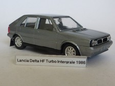 1:43 Scale Lancia Delta HF Turbo 4x4 Intergrale 1986 in Silver from Vitesse #362