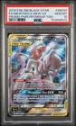 2019 POKEMON SM BLACK STAR PROMO #SM191 FULL ART/MEWTWO & MEW GX PSA 10