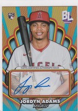 2024 Topps Big League #OAA-JA Jordyn Adams Opening Act Rookie Auto