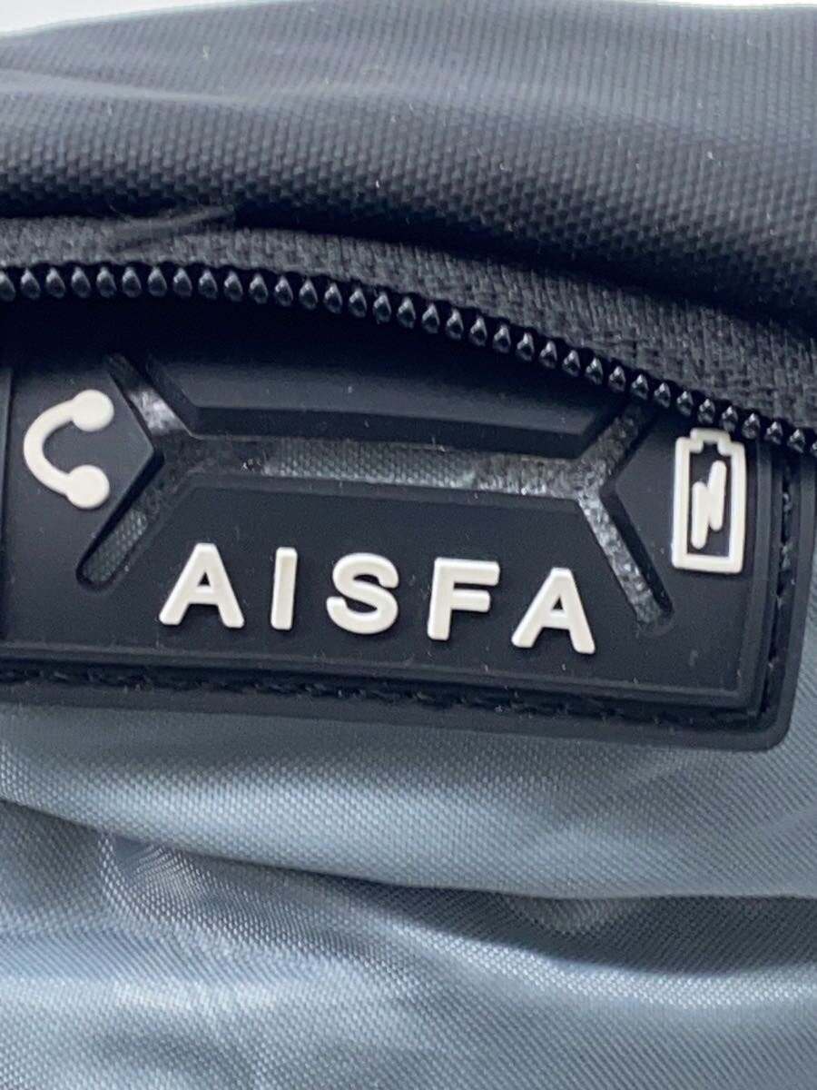 Aisfa Backpack Nylon Blk Solid K6F48 - image 5