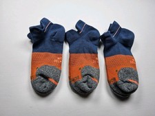 Bombas Hex-Tec Athletic Ankle Socks Lot Of 3 Pairs Size M