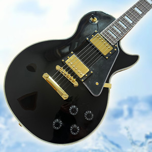 Custom LP Black Beauty Electric Guitar Gold Hardware Rosewood Fingerboard