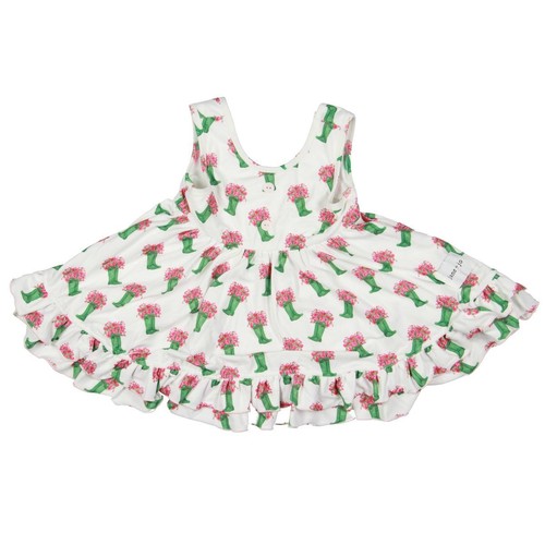 Jane and Jo Girls White 2PC Floral Short Outfit 5 BHFO 4949
