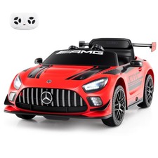 Ride on Car Licensed Mercedes-AMG GT3 Kids Car with Remote Control 3 Speeds