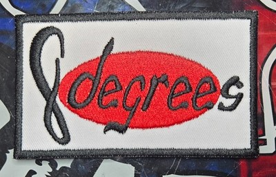 EMBROIDERED 8 DEGREES NU-METAL BAND PATCH (Please Read Ad)