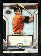 2016 Topps Strata Clearly Authentic Relics Matt Duffy #CAR-MD 0jd0