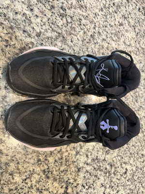 Nike Kyrie Infinity 8 Size 7.5 Mens Black Purple Silver New Basketball Shoes