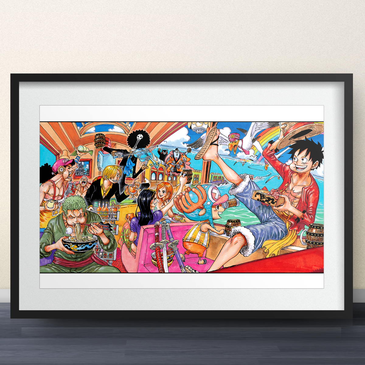 One Piece - Chapter 992 Shonen Jump Art Spread 11x17 - Art Poster
