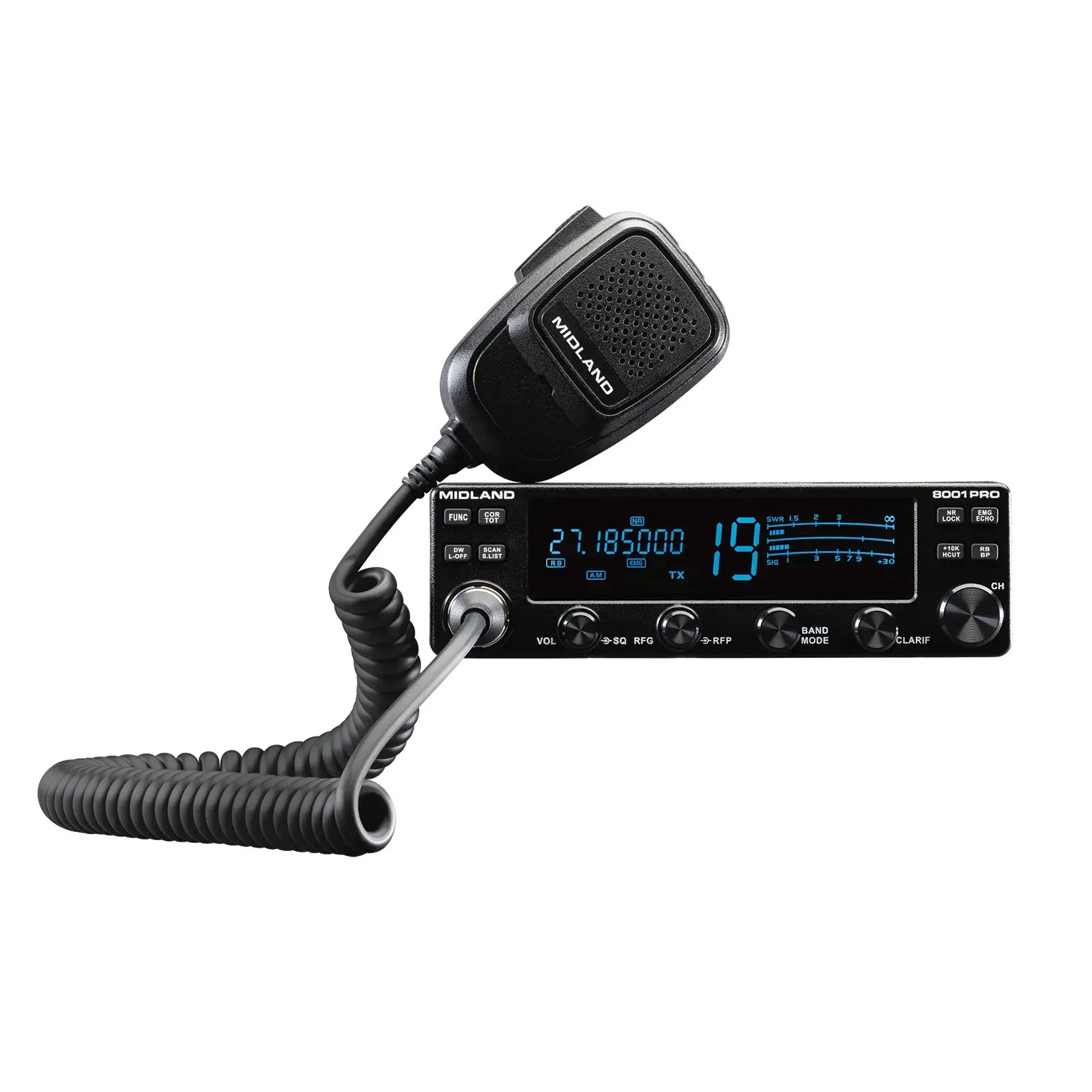 Midland 8001 Pro SSB CB-Funkgerät, Walkie Talkie, Schwarz - Image 2