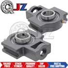 [2-Pack] UCT211-32 Cast Iron Take-Up Mounted Bearing Unit [2 in Bore]