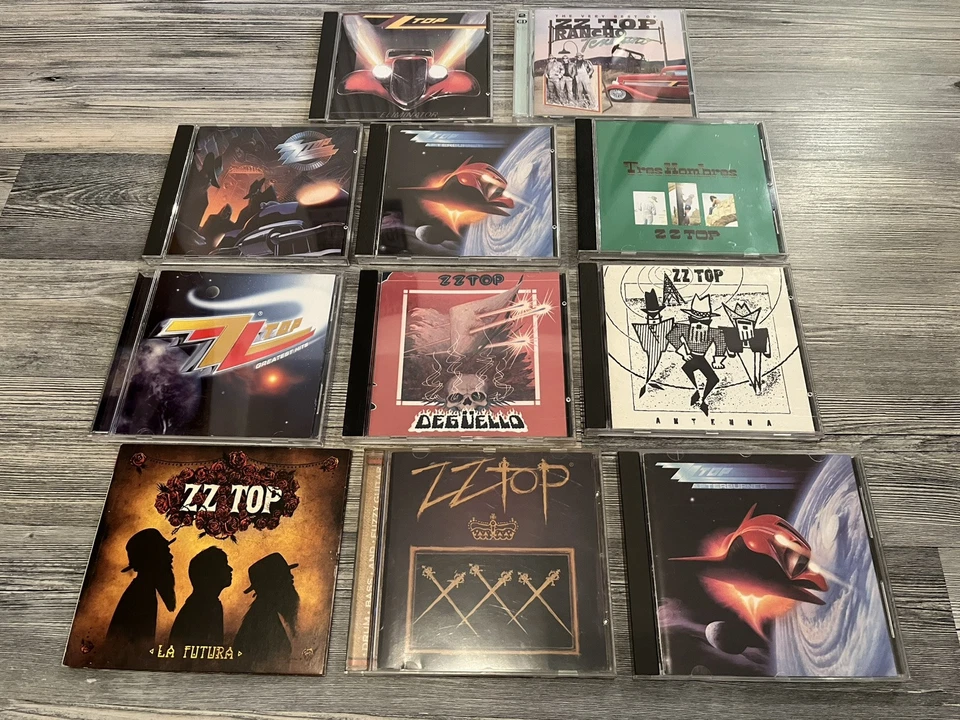 ZZ Top - 12 CD Konvolut:La Futura,Degüello,Ranco Tex,XXX,Eliminator,Tres Hombres - Bild 2 von 3