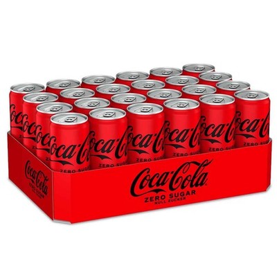 Coca-Cola Zero Sugar Coca Cola Zero Sugar 24 x 330 ml Dosen