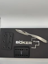 Boker Plus Islero D2 Fixed Blade Knife W/ Lured Sheath New 02BO036