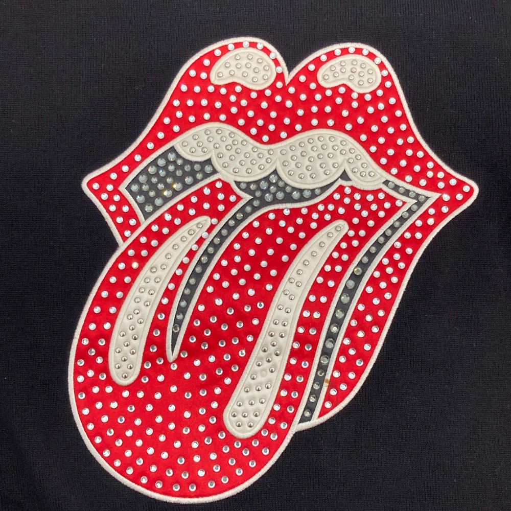 THEE HYSTERIC XXX Hysteric Glamour Rolling Stones Tan Knit Sweater