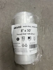 NEW Wevac Vacuum Sealer Bags 8X50 Rolls 1 Pack for Food Saver, Seal a Meal