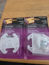 2 - Prime-Line Products R 7224 Drawer Track Guide and Glides, (Pack of 2)