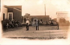 Tamora NE Nebraska Croquet Seward County 1912 RPPC Photo Postcard COPY