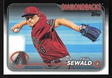 Paul Sewald 2024 Topps #271 Arizona Diamondbacks