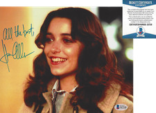 KAREN ALLEN SIGNED 'INDIANA JONES' 8x10 MOVIE PHOTO F ACTRESS BECKETT COA BAS