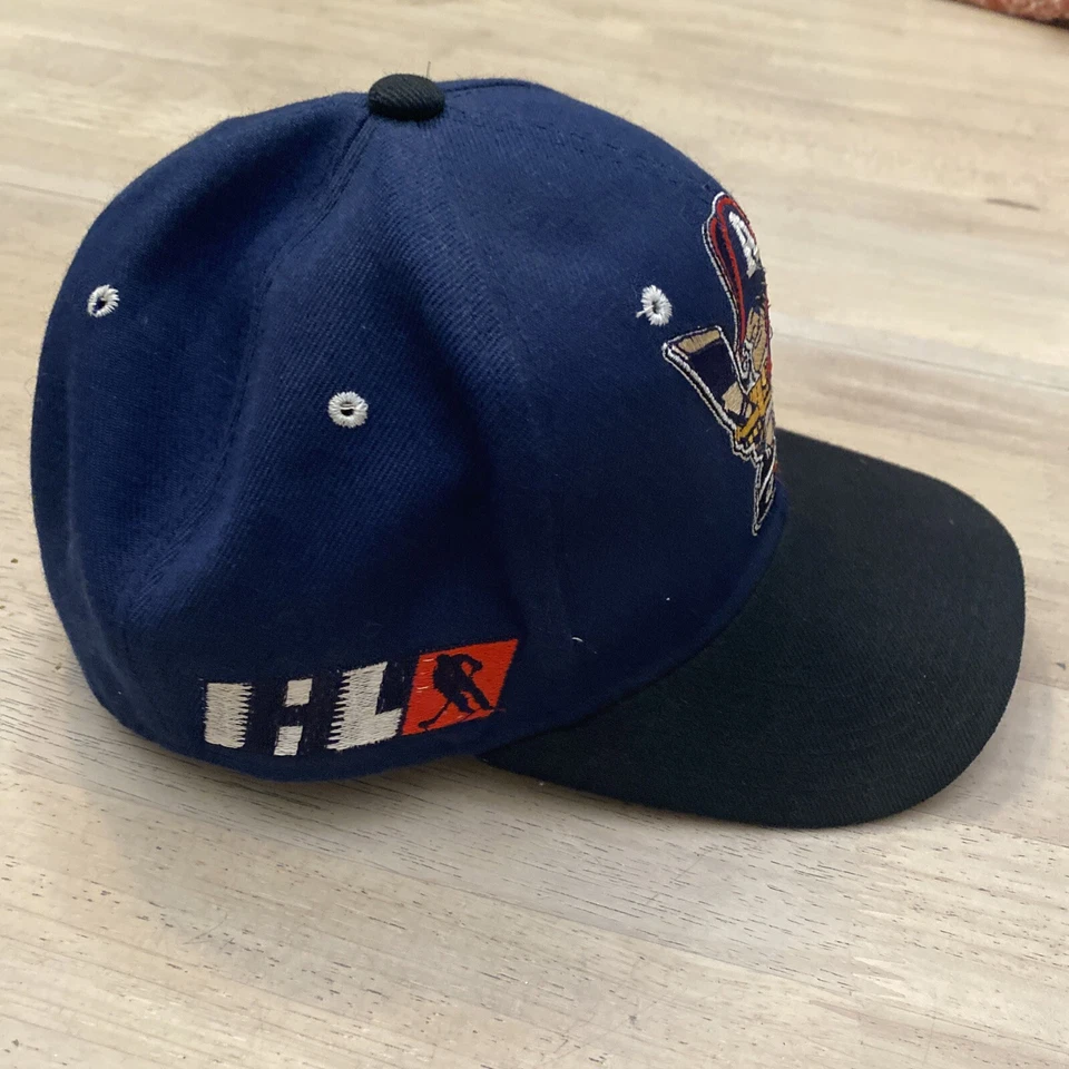 Sombrero ajustado vintage de hockey Milwaukee Admirals 7 1/8 mezcla de lana Foto 4 de 4