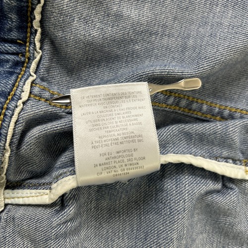 Pilcro And The Letterpress Blue Denim Jean Jacket Size S - Picture 7 of 10