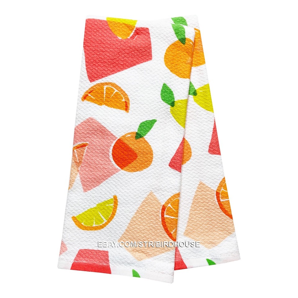 Kate Spade Colorful Kitchen Towel Set 2 Cotton Designer Fall Spring ...