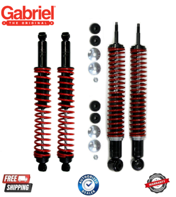 Gabriel Front & Rear Load Carrier Shock Absorber 4PCS Set Fits