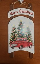 Ship N 24 Hours. New-Christmas Wall Decor.   Merry Christmas  . 16  X 7.5  .