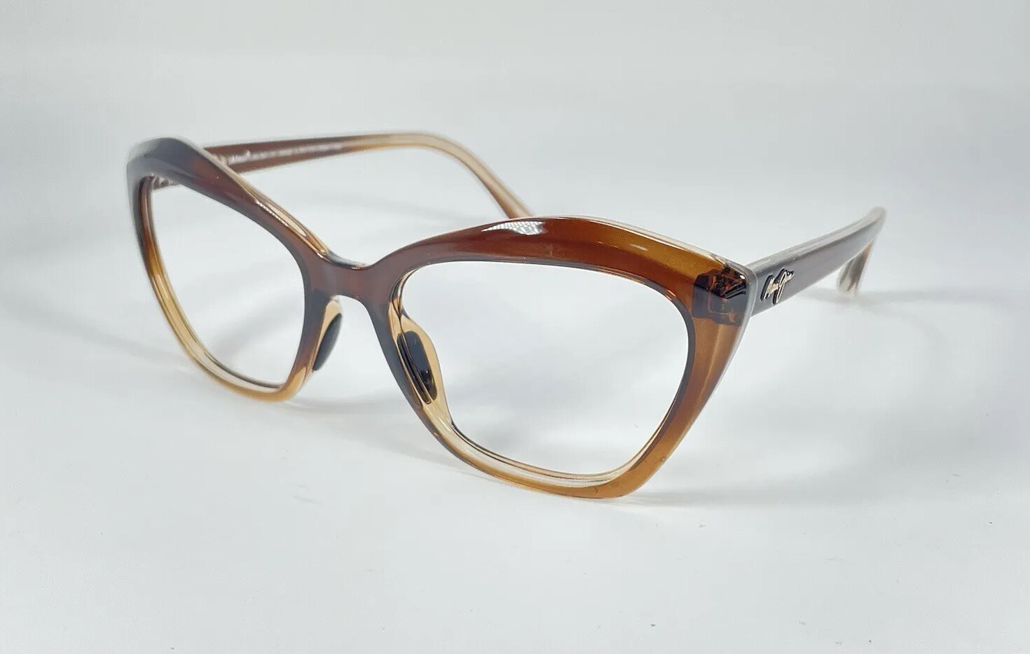 Maui Jim Lotus Chocolate Fade Sunglasses MJ827-01 56[]20-L.140 Frame Only