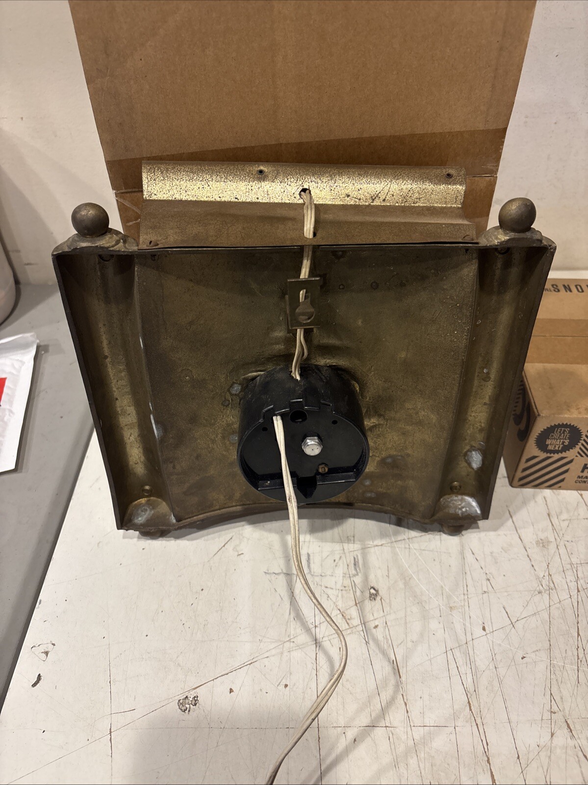 Vintage Cutty Sark light clock barware scotch whiskey original