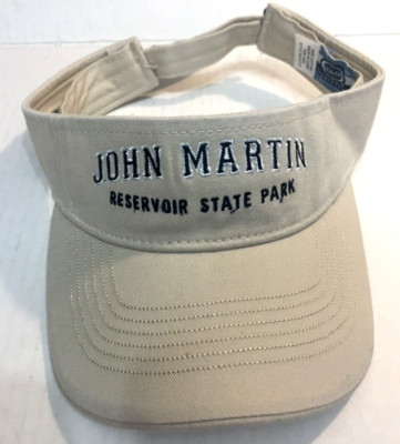 John Martin Reservoir State Park Visor by Quality Ouray Sportswear Hat New!
