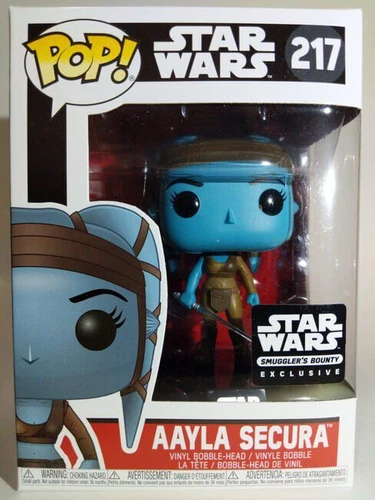 Funko Pop! Vinyl: Star Wars - Aayla Secura - Smuggler's Bounty (Exclusive) #217
