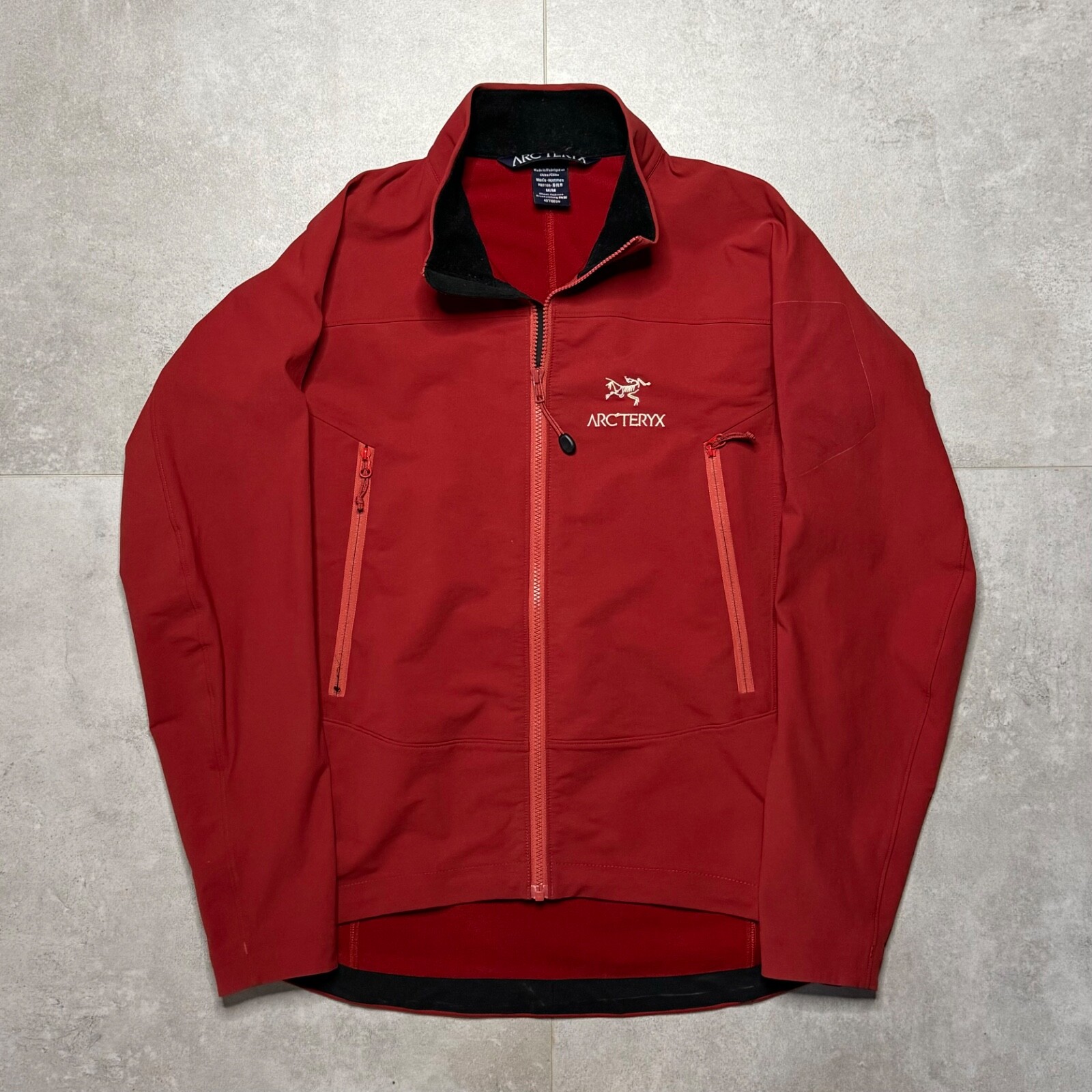 Arc'teryx Giacca Vintage Rosso Soft Shell