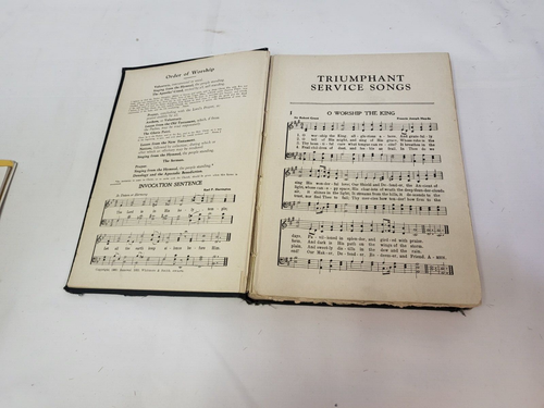 1934 Orchestration For Triumphant Service Songs - Picture 5 of 12